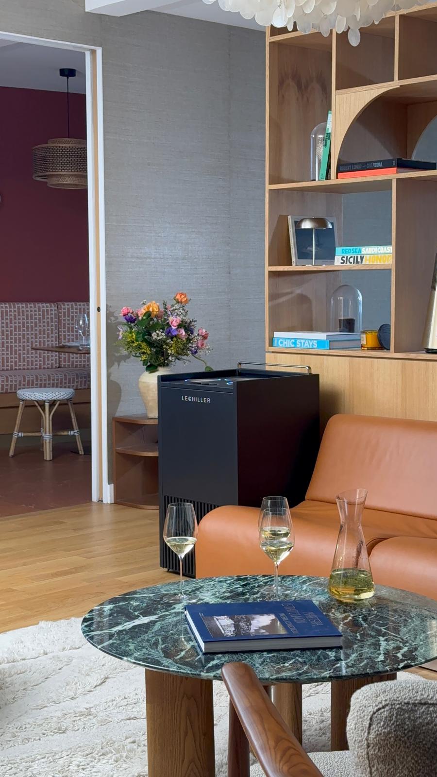 LeChiller Pro dans un salon élégant